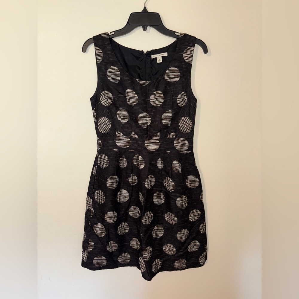Banana Republic Linen Blend Polka Dot Dress Size Women’s 4
